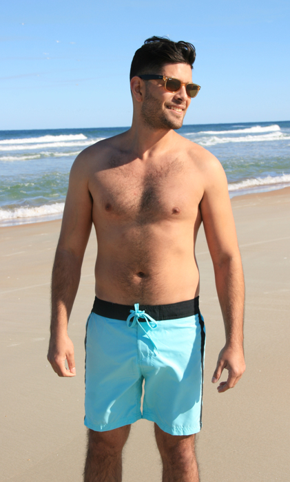 Ice Blue Swim Shorts