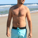  Ice Blue Swim Shorts