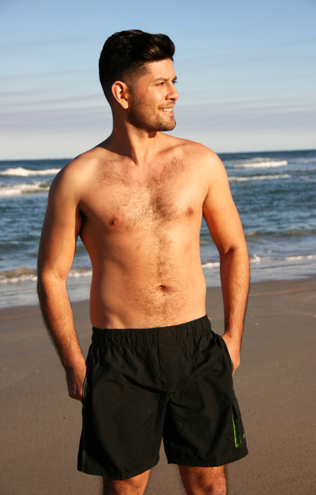 Santa Cruz Black Swim Shorts
