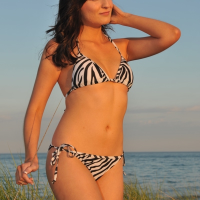 Zebra String Bikini