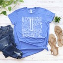  1st Grade, Large, Heather Royal, Sample Sale