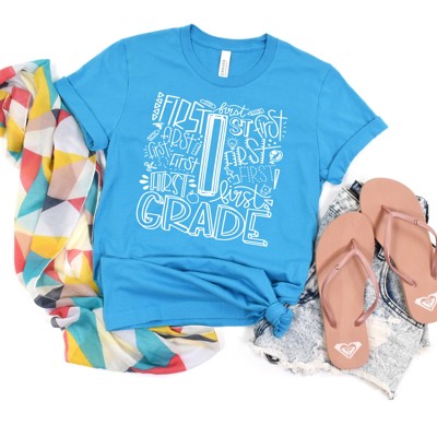 1st Grade, Large, Aqua, Sample Sale