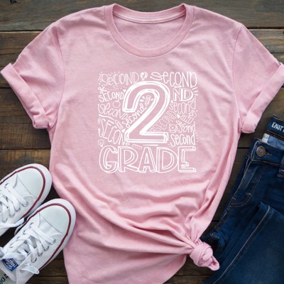 2nd Grade, Large, Pink, Sample Sale