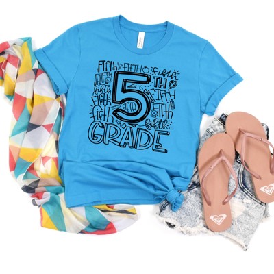 5th Grade, XL, Aqua, Sample Sale