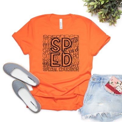 SPED, Large, Orange, Sample Sale