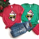  Mean Green with Bubble Gum, Small to 2XL