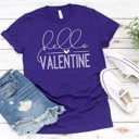  Hello Valentine Tee | Adult Small to 2XL