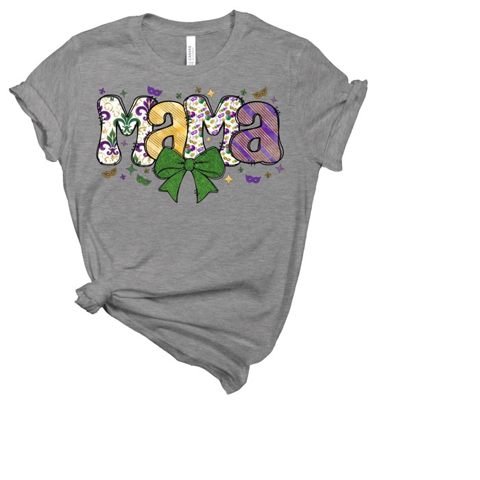 Mama Mardi Gras Tee | Small to 2XL