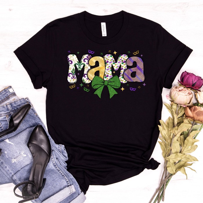 Mama Mardi Gras Tee | Small to 2XL