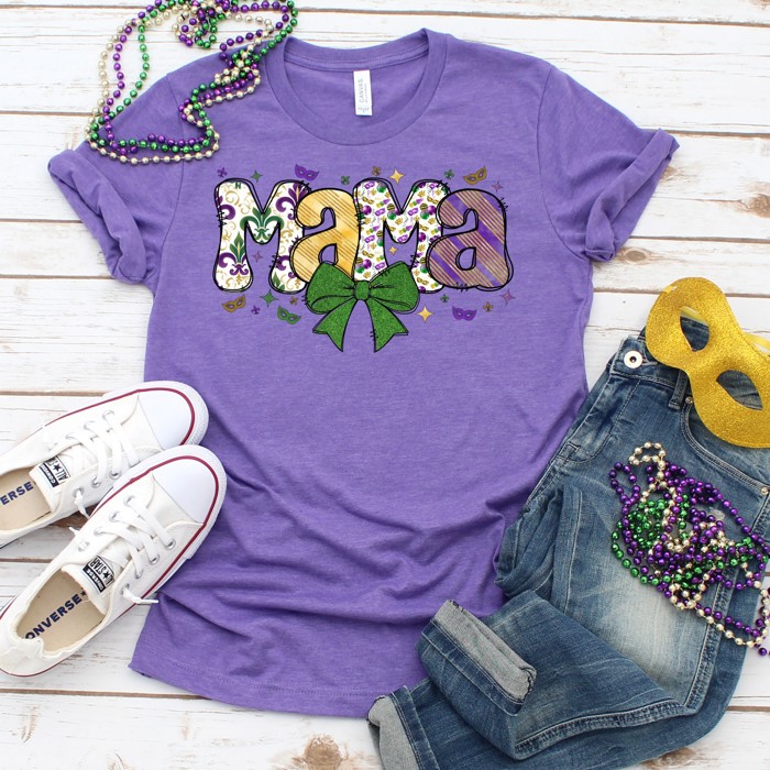 Mama Mardi Gras Tee | Small to 2XL