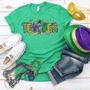 Small Mardi Gras Teacher Tee | Small to 2XL