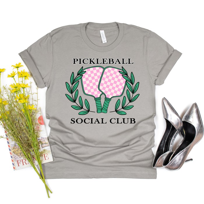 Pickleball Social Club Tee | Adult Small to 2XL