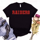 Medium Faux Chenille Patch Mascot Tees | Small to 2XL