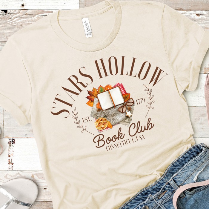 Stars Hallow Book Club Tee | Adult Small to 2XL