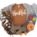  Thankful Tee, Small- 2XL