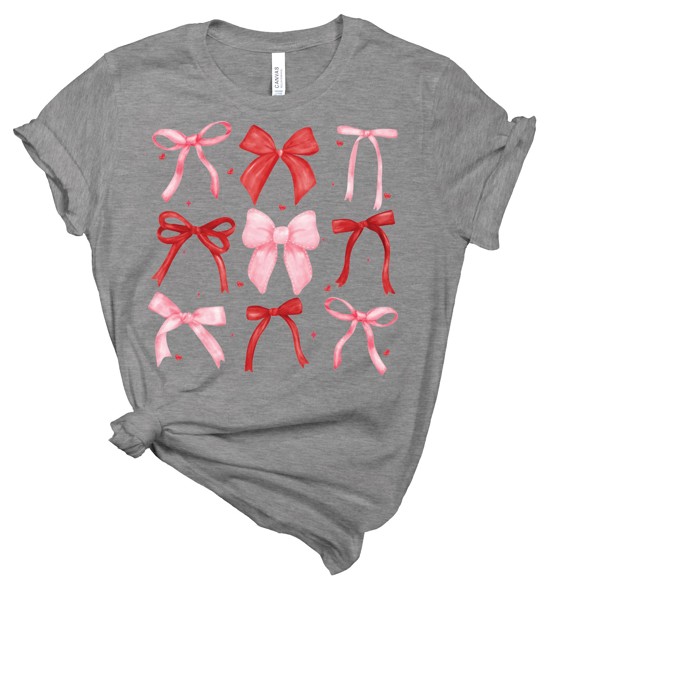 Valentines Coquette Tee | Adult Small to 2XL