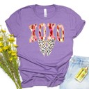  Valentines XOXO with Bow Tee |Adult Small to 2XL