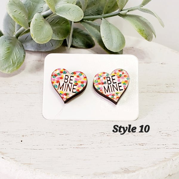 Love Wood Studs | Style 10