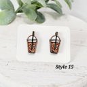  Love Wood Studs | Style 15