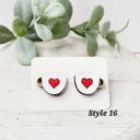  Love Wood Studs | Style 16