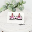  Love Wood Studs | Style 22