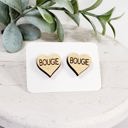  Love Wood Studs | Style 27