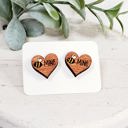  Love Wood Studs | Style 31