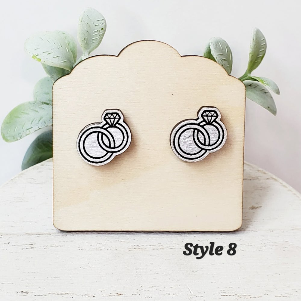 Wedding Studs | Style 8