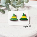  Christmas Wood Studs Collection | 22 Styles