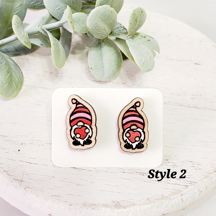 Love Wood Studs | 20 Styles