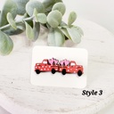 Style 3 Love Wood Studs | 20 Styles