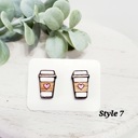 Style 7 Love Wood Studs | 20 Styles