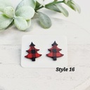  Christmas Wood Studs Collection | 22 Styles