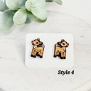  Christmas Wood Studs Collection | 22 Styles