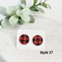  Christmas Wood Studs Collection | 22 Styles