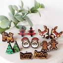  Christmas Wood Studs Collection | 22 Styles