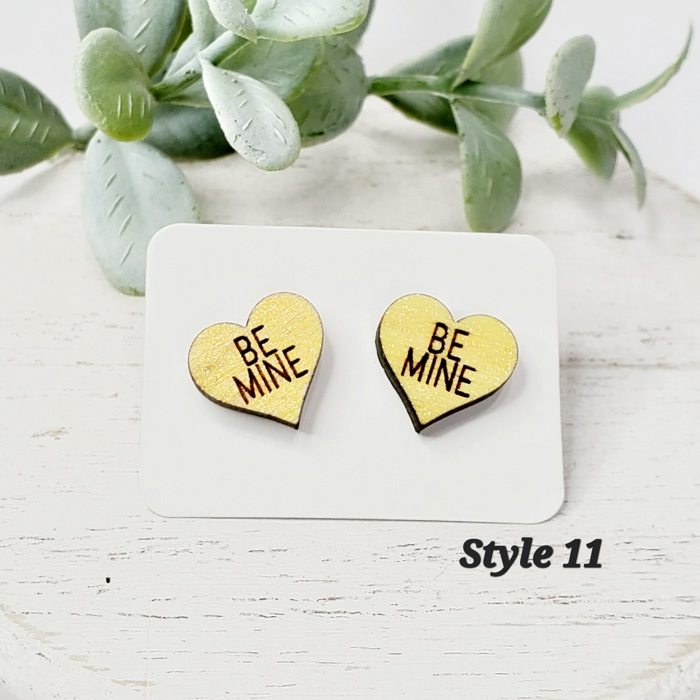 Love Wood Studs | 20 Styles