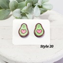 Style 20 Love Wood Studs | 20 Styles