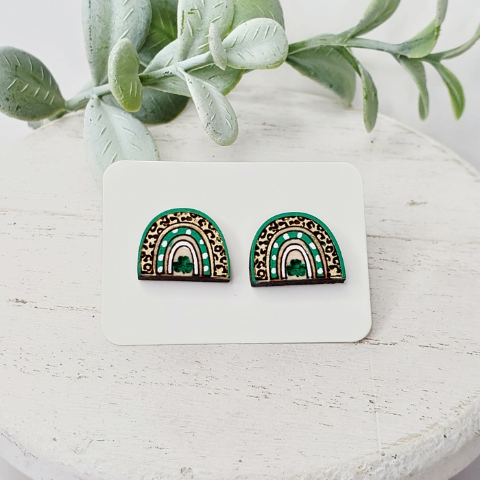 Hand Painted Lucky Studs | 15 Styles