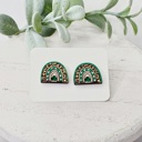  Hand Painted Lucky Studs | 15 Styles