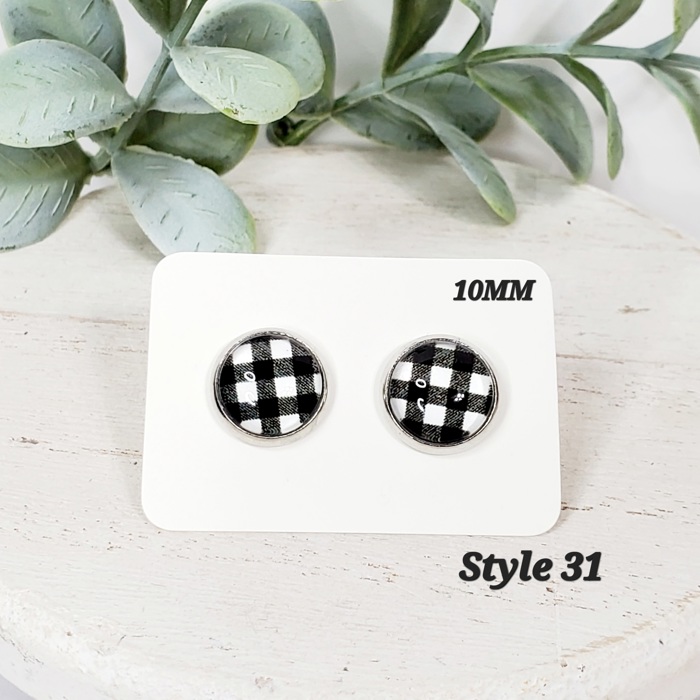 10MM Druzy Studs | 3-Pack