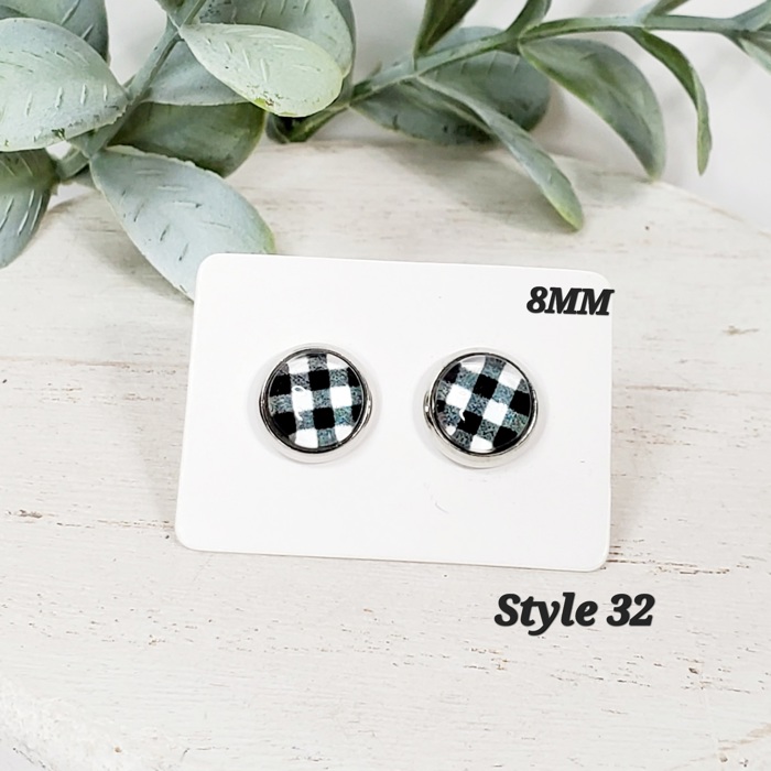 8MM Studs | 3-Pack 
