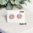  10MM Druzy Studs | 3-Pack