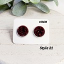  10MM Druzy Studs | 3-Pack