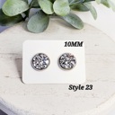  10MM Druzy Studs | 3-Pack