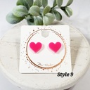  Heart Studs | 12 Styles