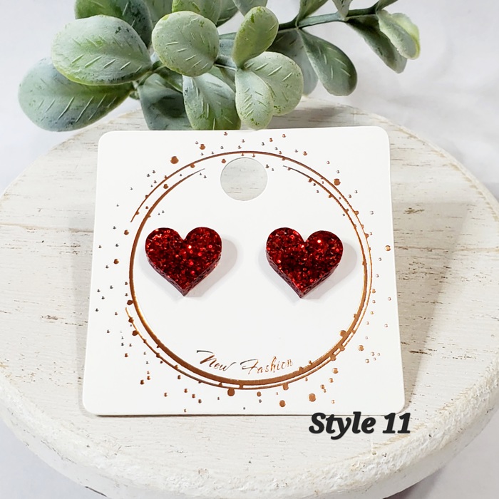 Heart Studs | 12 Styles