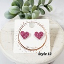  Heart Studs | 12 Styles