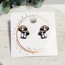  Mushroom Wood Studs