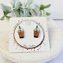 Style 12 - Iced Coffee Back to School Teacher Studs | 16 Styles